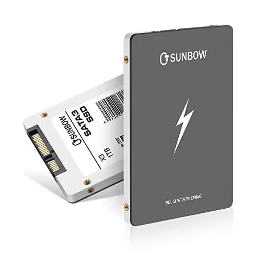 TCSUNBOW X3-1TB SSD 3D NAND SATA III 2.5" 7mm SSD image