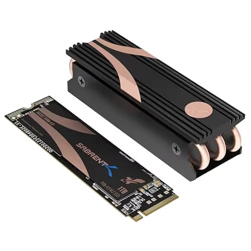 SABRENT 1TB Rocket NVMe 4.0 Gen4 PCIe M.2 Internal SSD Extreme Performance Solid State Drive (SB-ROCKET-NVMe4-1TB) image