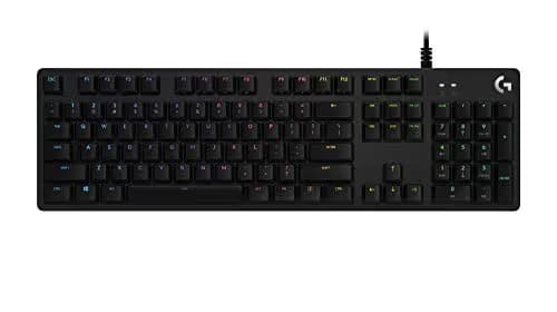 Logitech G512 SE Lightsync RGB Mechanical Gaming Keyboard with USB Passthrough image