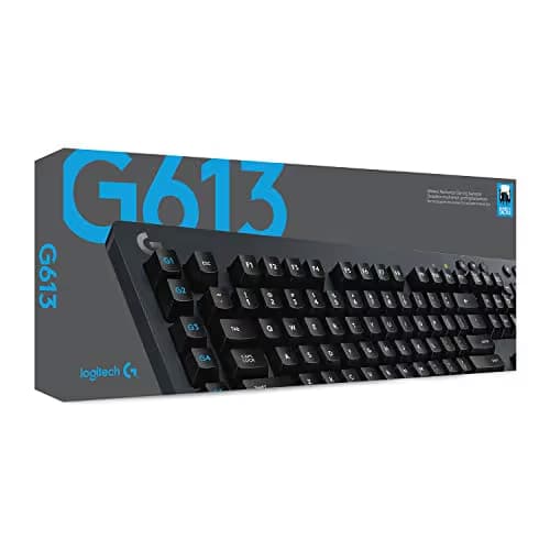 Logitech G613 Lightspeed Wireless Mechanical Gaming Keyboard, Multihost 2.4 GHz + Blutooth Connectivity image