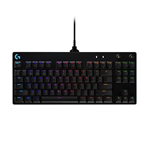 Logitech G PRO RGB GX Blue Wired Gaming Keyboard image