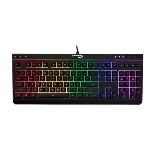 KLIM Chroma Wireless Gaming Keyboard + Slim, Durable, Ergonomic, Quiet, Waterproof, Silent Keys + Backlit Wireless Keyboard for PC PS4 Xbox One Mac + Teclado Gamer + New 2020 Version + Black image