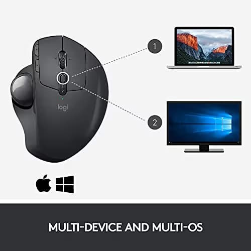 Logitech MX Ergo Wireless Optical Mouse image