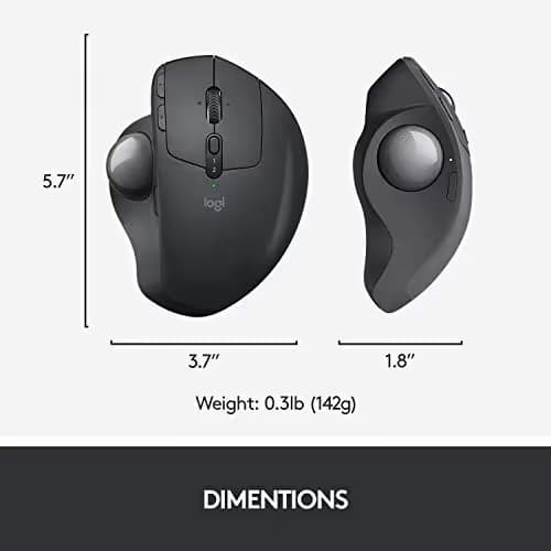 Logitech MX Ergo Wireless Optical Mouse image