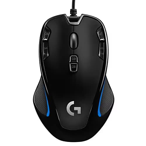 Logitech G300s Optical Ambidextrous  Gaming Mouse - 9 Programmable Buttons, Onboard Memory main image