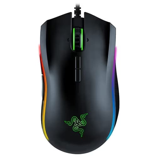 RAZER MAMBA ELITE: 5G True 16,000 DPI Optical Sensor - 9 Programmable Buttons - Ergonomic Form Factory - Razer Chroma Enabled - Esports Gaming Mouse (Renewed) image