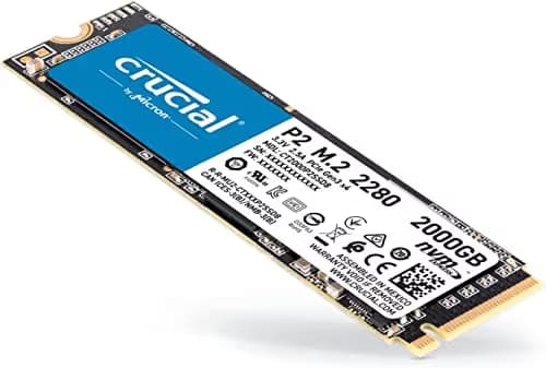Crucial P2 2TB M.2 SSD PCIe 3.0 NVMe image