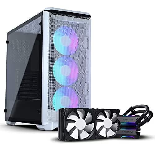 Phanteks Eclipse P400A Digital ATX Mid Tower White Tempered Glass USB 3.2 Gen 1 Type-A main image