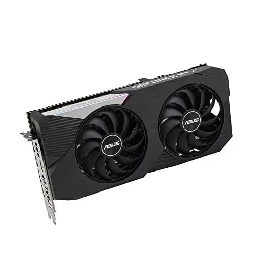 Asus DUAL OC GeForce RTX 3060 Ti 8GB GDDR6 Black / Silver image