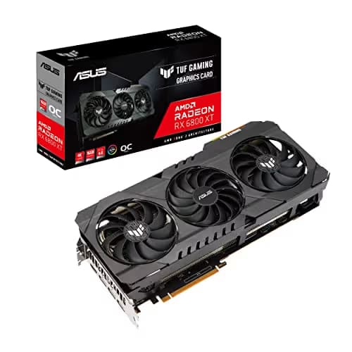 Asus TUF Gaming Radeon RX 6800 XT 16GB GDDR6 Black image