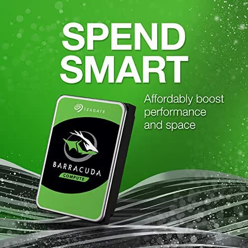 Seagate Barracuda Compute 3 TB 3.5" 5400 RPM Internal Hard Drive image
