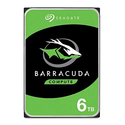 Seagate Barracuda Compute 6TB HDD 3.5" 5400RPM SATA image