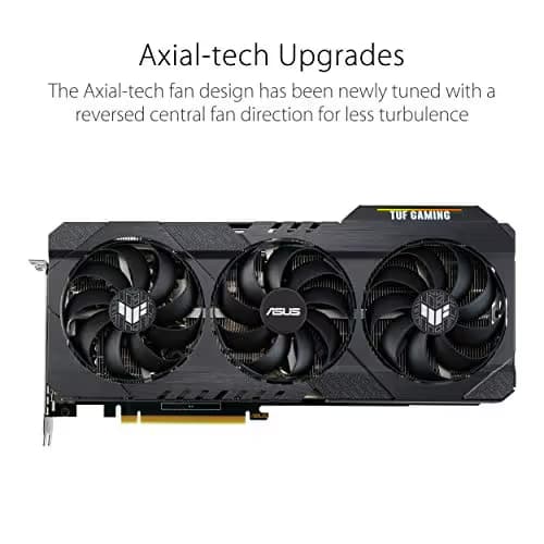 ASUS TUF Gaming NVIDIA GeForce RTX 3080 TUF-RTX3080-10G-GAMING Video Card image