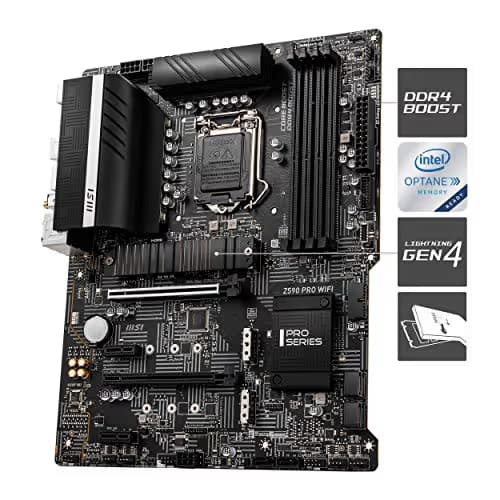 MSI Z590 PRO WIFI LGA 1200 ATX Motherboard image