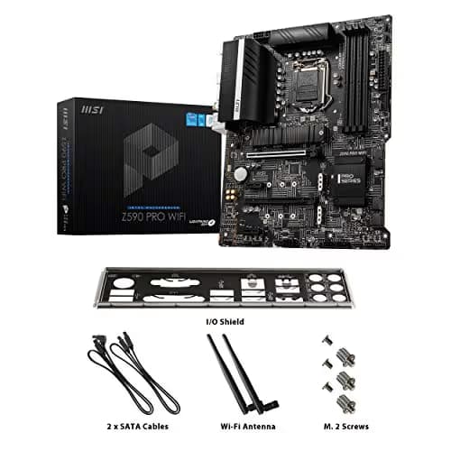 MSI Z590 PRO WIFI LGA 1200 ATX Motherboard image