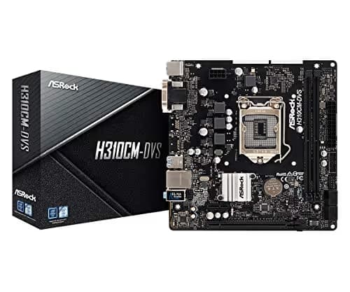 ASRock H310CM-DVS LGA1151 DDR4 Micro ATX image