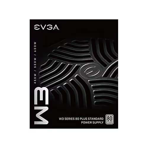 EVGA 600 W3, 80+ WHITE 600W, 3 Year Warranty, Power Supply image