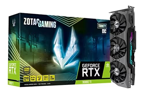 Zotac GAMING Trinity OC GeForce RTX 3080 Ti 12GB GDDR6X Black / Silver image