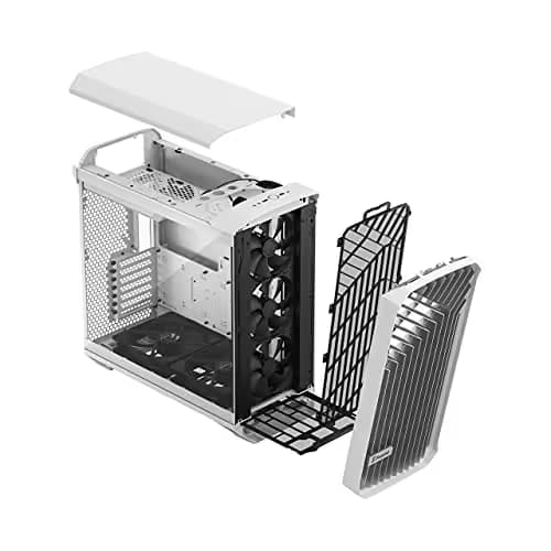 Fractal Design Torrent ATX Mid Tower White TG Clear Tint image