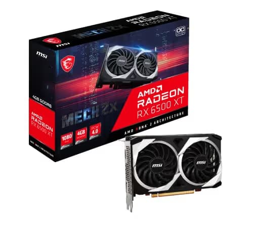Radeon RX 6500 XT MECH 2X 4G OC image