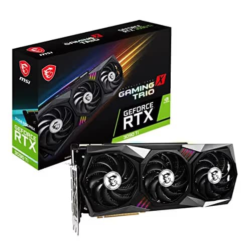 MSI Gaming X Trio GeForce RTX 3090 Ti 24GB GDDR6X Black image