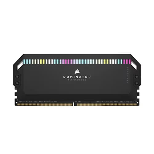 Corsair Dominator Platinum RGB Black / Silver DDR5-5600 CL36 32GB (2x16GB) image