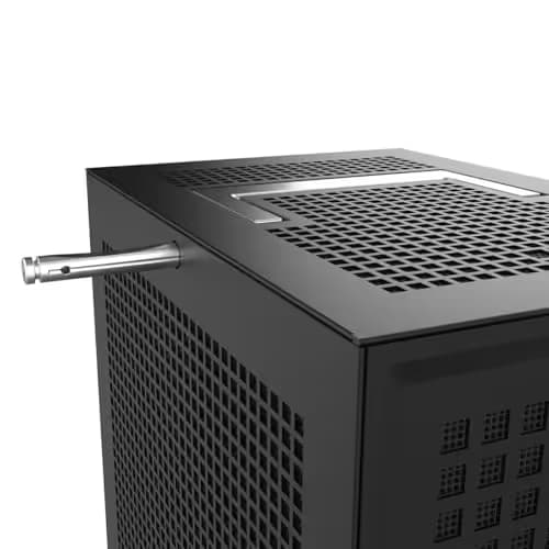 HYTE REVOLT 3 Mini-ITX Tower Black Mesh Side Panel image