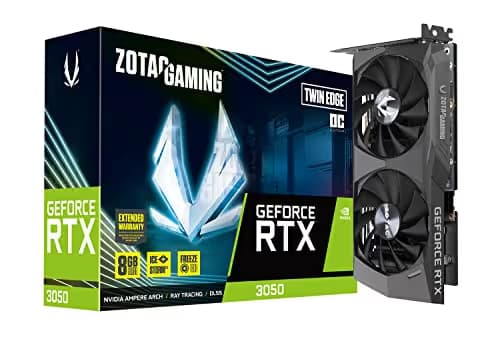 ZOTAC GAMING GeForce RTX 3050 Twin Edge OC 8GB GDDR6 image