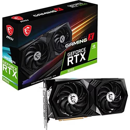MSI GeForce RTX 3050 GAMING X 8GB image
