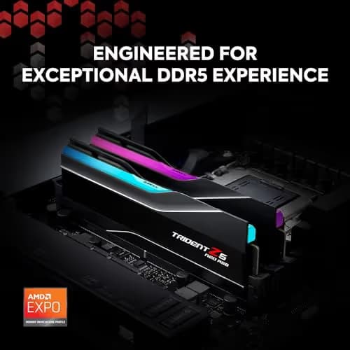 G.Skill Trident Z5 Neo RGB Black DDR5-5600 CL30 32GB (2x16GB) image