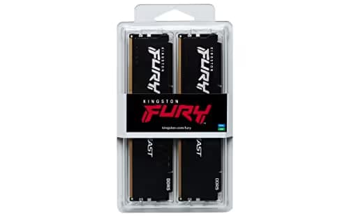Kingston FURY Beast Black DDR5-5200 CL40 16GB (2x8GB) image