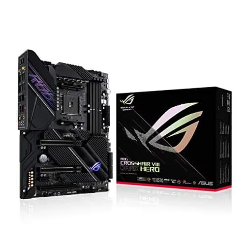 ASUS X570 ROG CROSSHAIR VIII DARK HERO AM4 DDR4 ATX main image