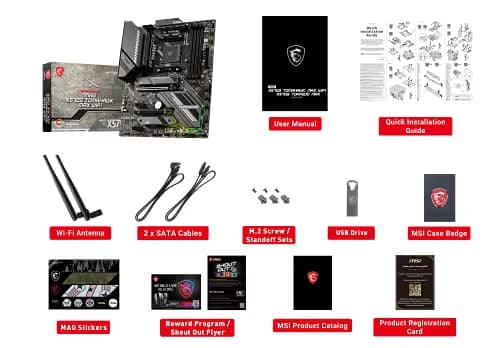 MSI X570S MAG TOMAHAWK MAX WIFI DDR4 ATX image