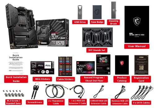 MSI X570S MEG UNIFY-X MAX AM4 DDR4 ATX image