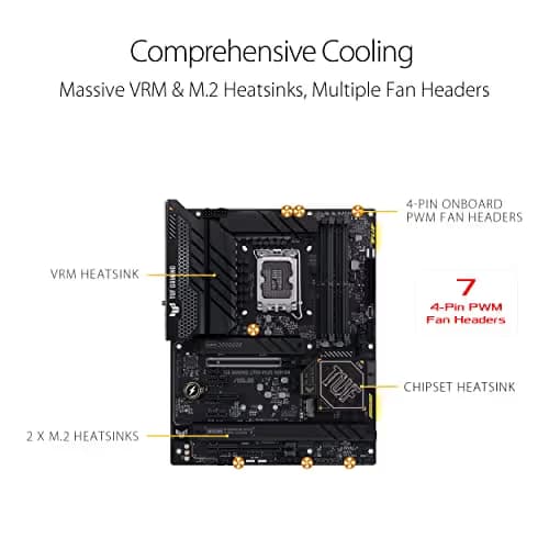 ASUS TUF GAMING Z790-PLUS WIFI D4 LGA1700 ATX image