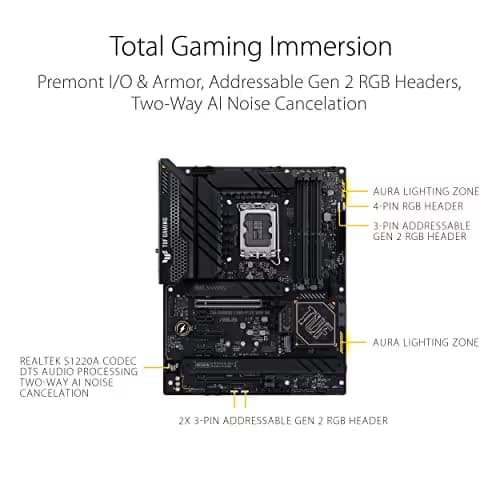 ASUS TUF GAMING Z790-PLUS WIFI D4 LGA1700 ATX image