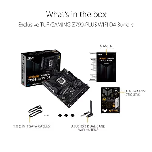 ASUS TUF GAMING Z790-PLUS WIFI D4 LGA1700 ATX image