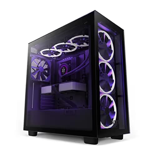 NZXT H7 Elite ATX Mid Tower Case Black, CM-H71EB-01 image
