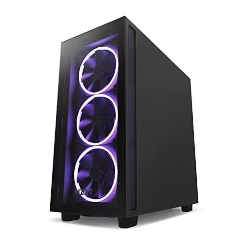 NZXT H7 Elite ATX Mid Tower Case Black, CM-H71EB-01 image