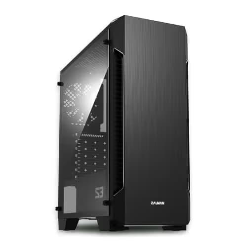 Zalman S3 ATX Mid Tower Black Acrylic Side Panel main image