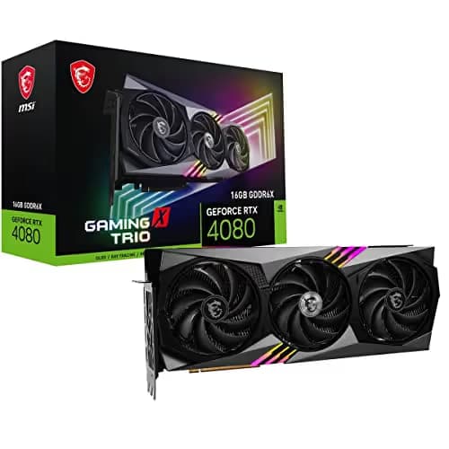 MSI GeForce RTX 4080 16GB GAMING X TRIO GDDR6X image