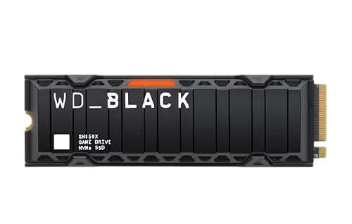 Western Digital WD_Black SN850X w/Heatsink 2TB SSD M.2 PCIe 4.0 NVMe image