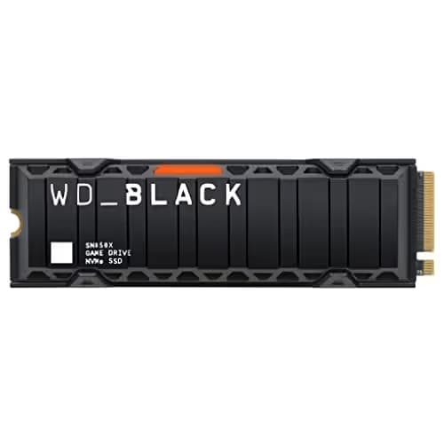 Western Digital WD_Black SN850X w/Heatsink 1TB SSD M.2-2280 PCIe 4.0 NVMe image