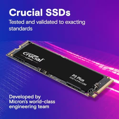 Crucial P3 Plus 2TB M.2-2280 SSD PCIe 4.0 NVMe image