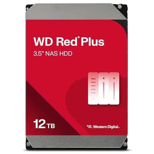 Western Digital Red Plus 12TB HDD 7200RPM 3.5" SATA main image