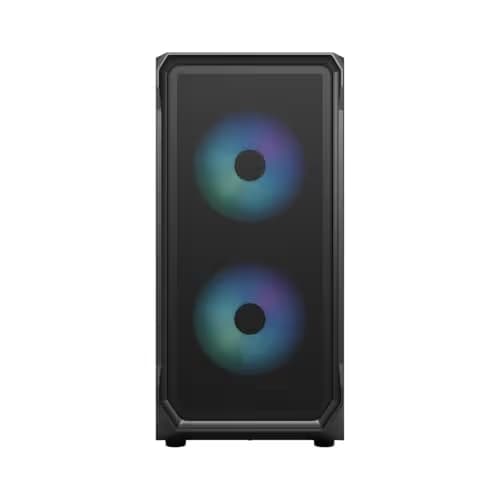 Fractal Design Focus 2 RGB ATX Mid Tower Black Tempered Glass Side Panel image