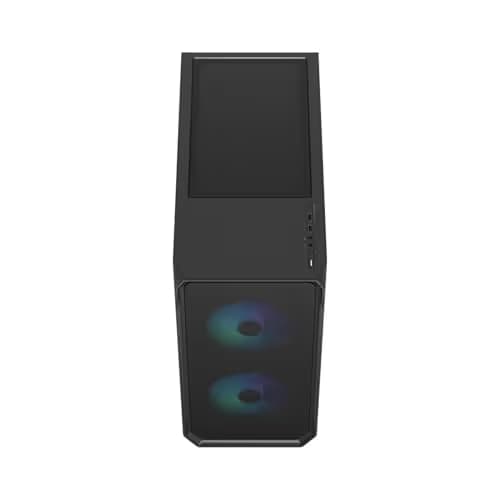 Fractal Design Focus 2 RGB ATX Mid Tower Black Tempered Glass Side Panel image