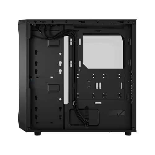 Fractal Design Focus 2 RGB ATX Mid Tower Black Tempered Glass Side Panel image