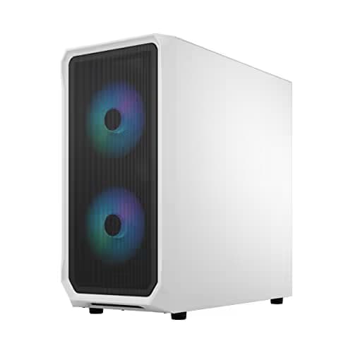 Fractal Design Focus 2 RGB ATX Mid Tower White / Black Tempered Glass image