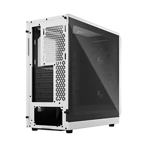 Fractal Design Focus 2 White / Black Clear Tinted Tempered Glass image